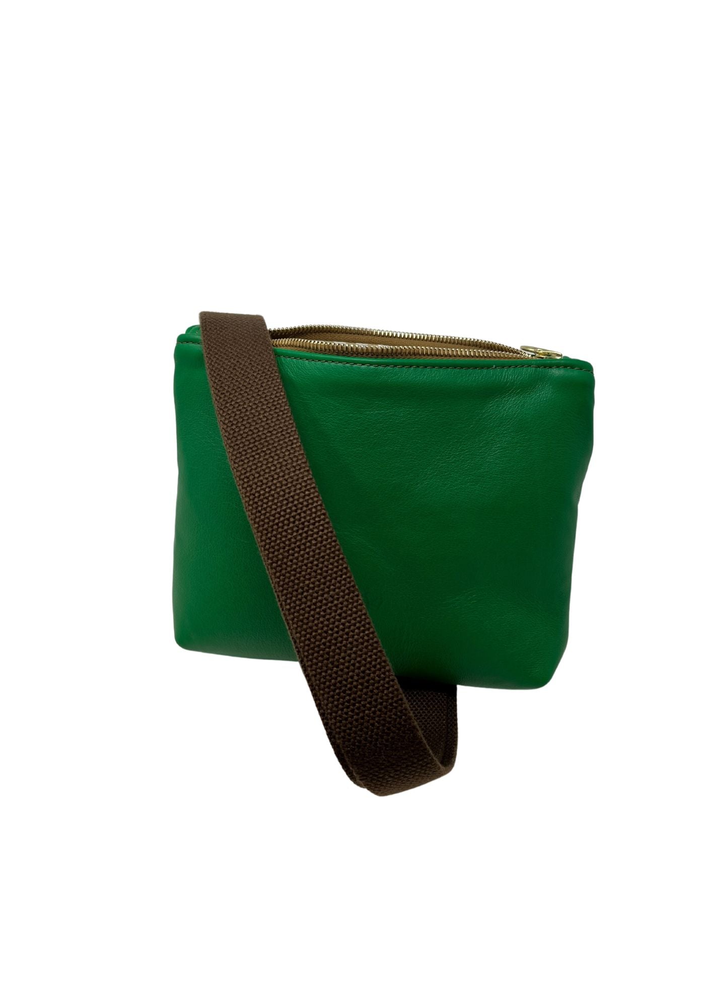 Mini Frances in Italian Green leather
