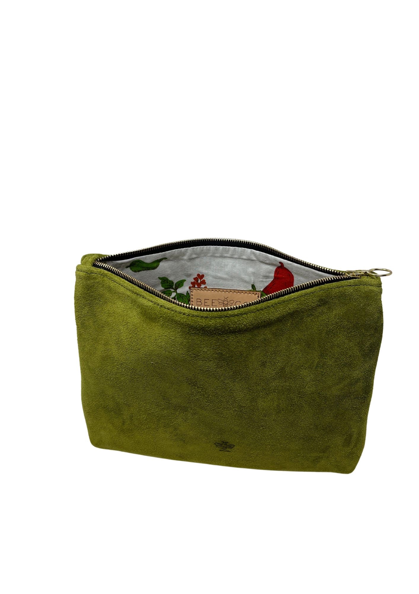 Frances Bag in loden suede