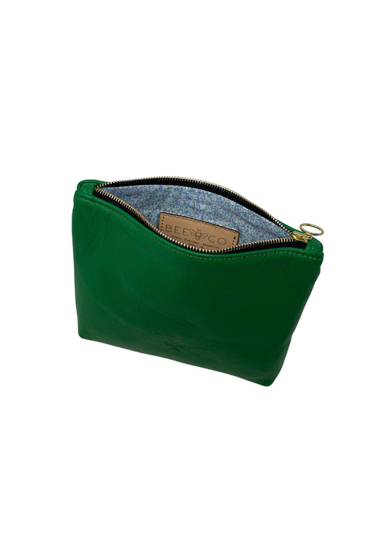 Mini Frances in Italian Green leather