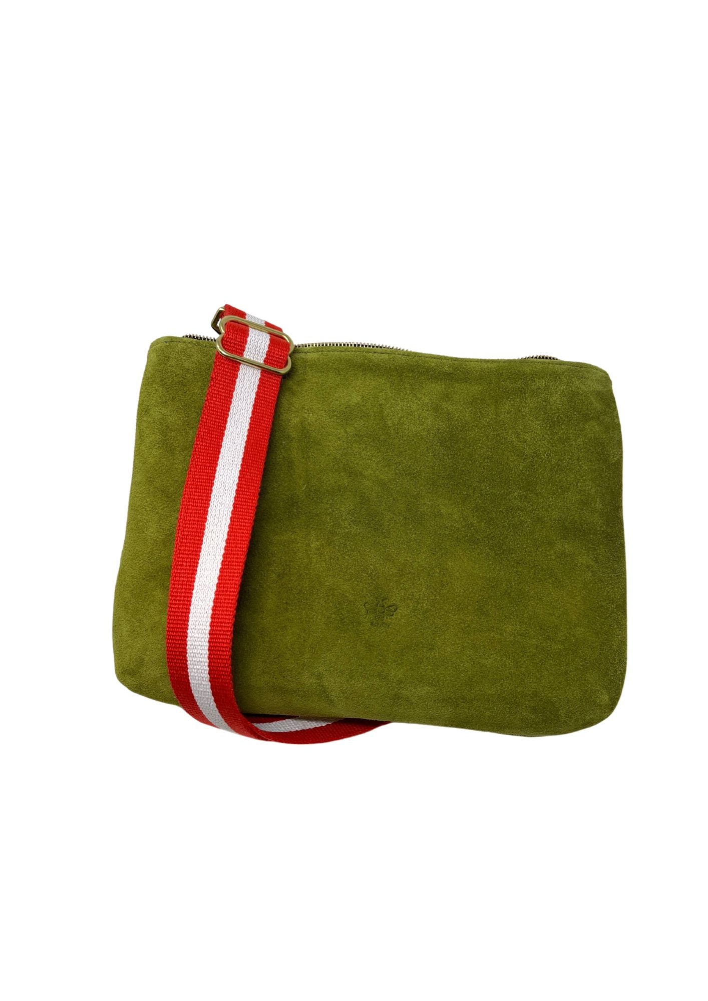 Frances Bag in loden suede