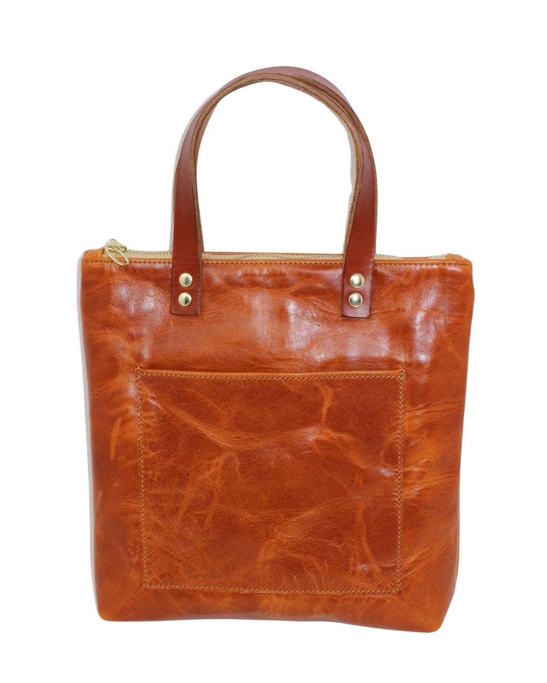Adell Handbag in cinnamon leather