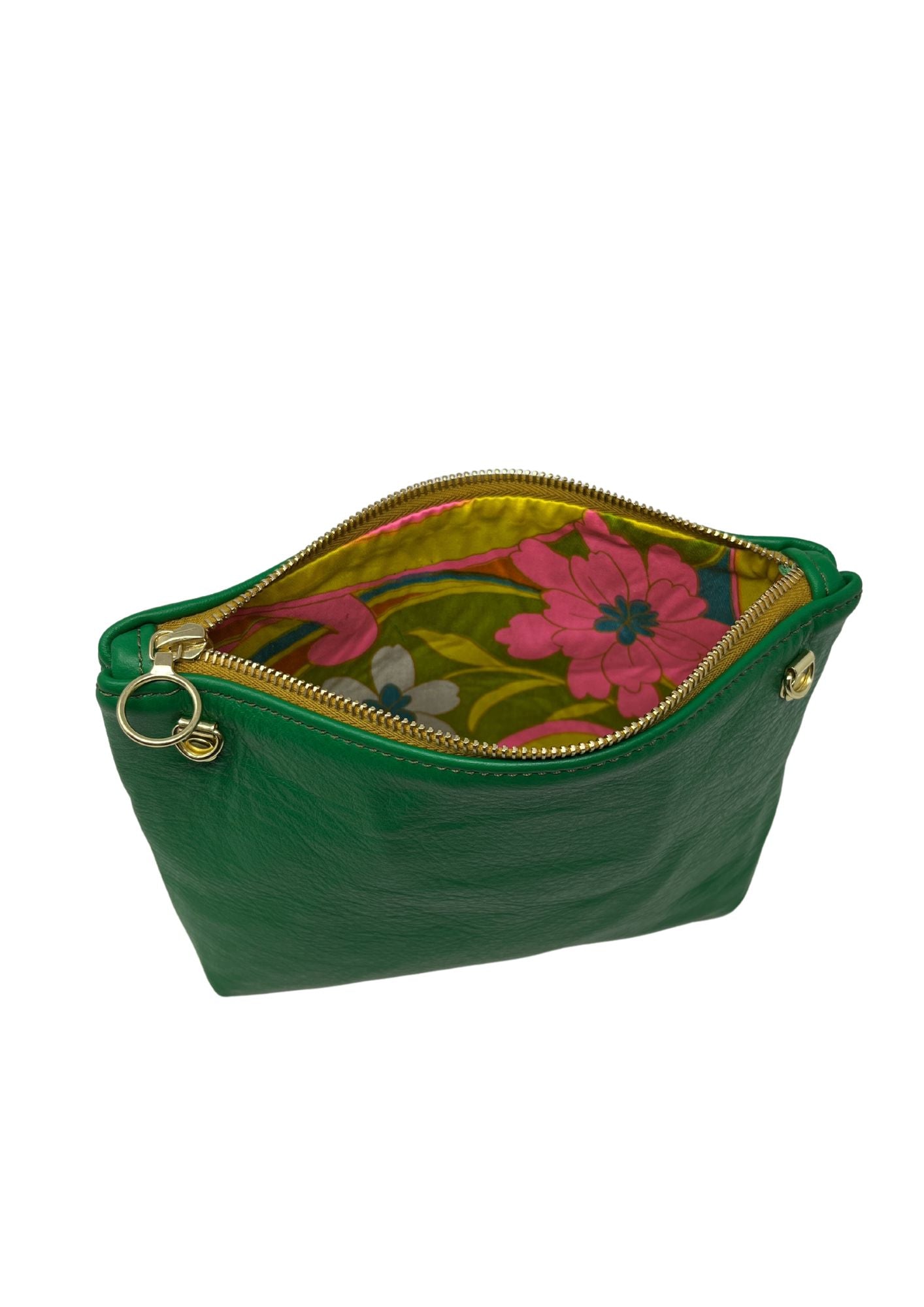 Mini Frances in Italian Green leather