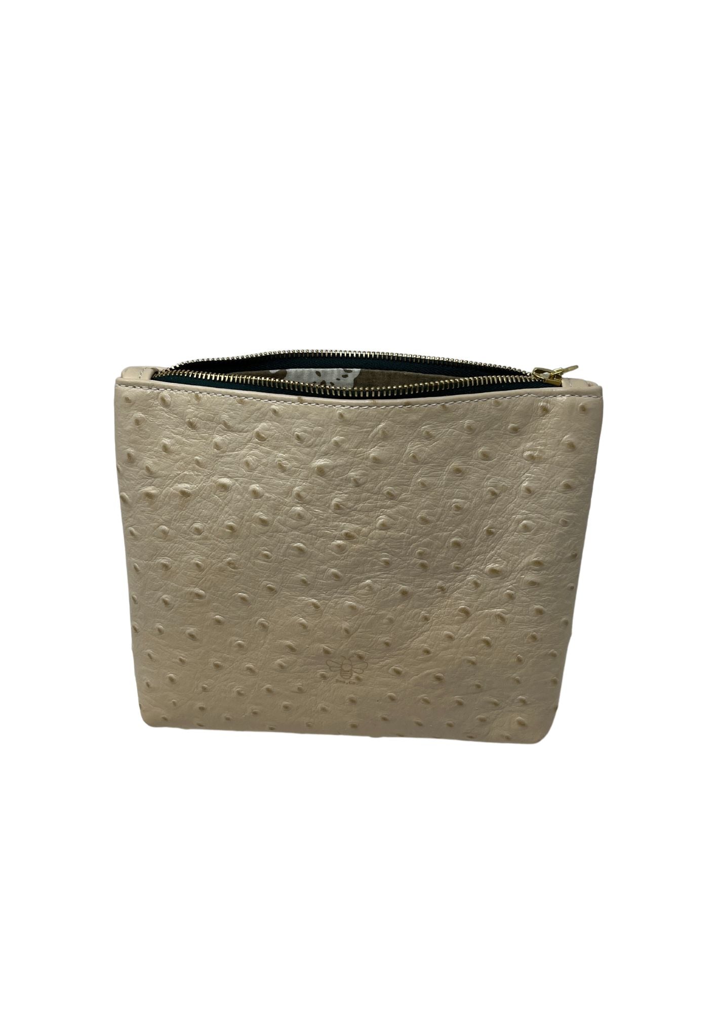 Mini Frances in Cream Ostrich