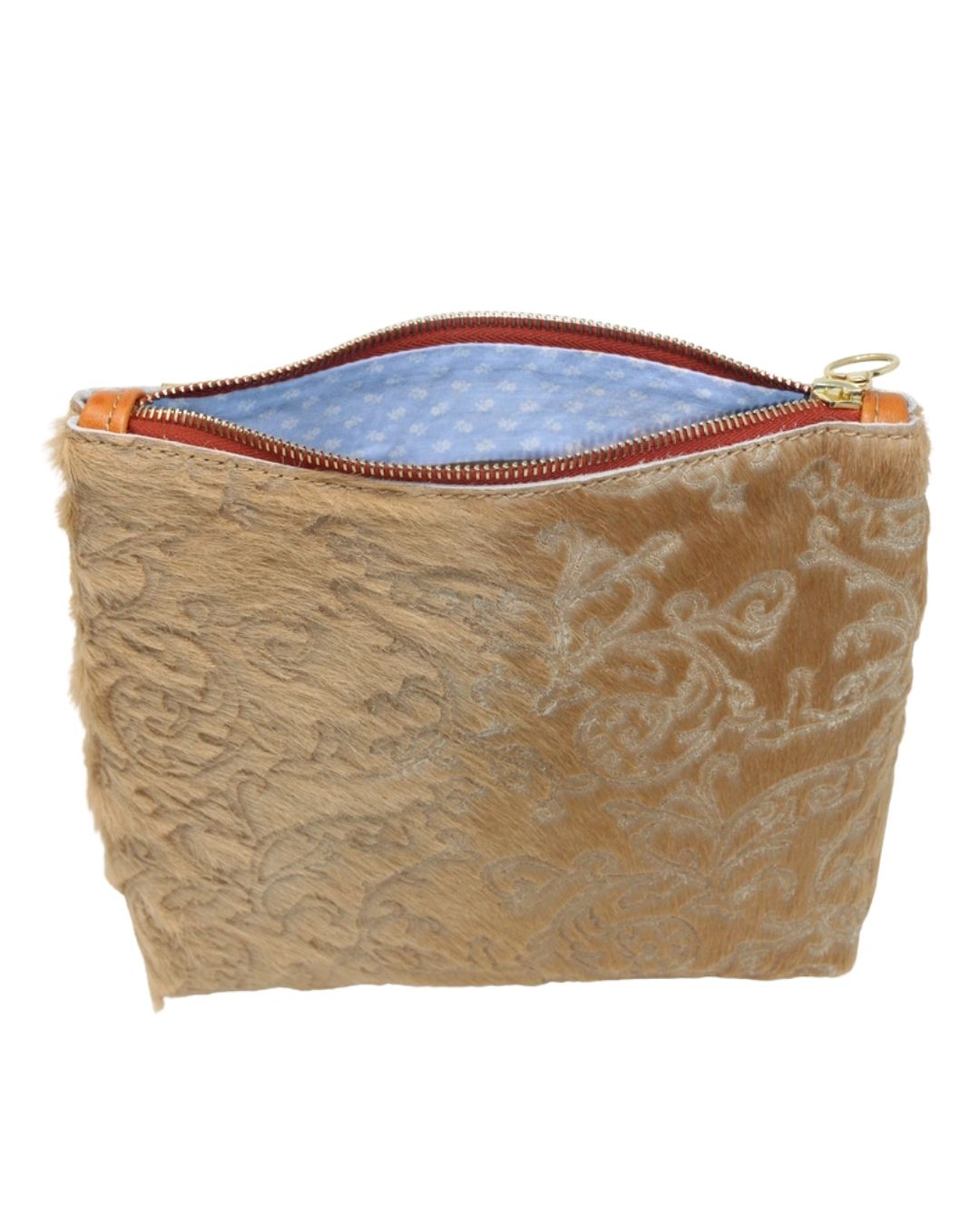 Mini Frances in Embossed Cowhide