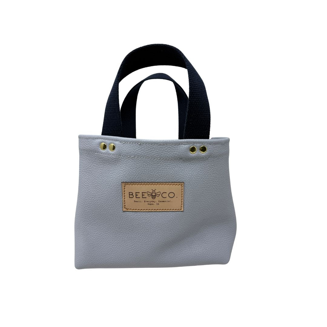 Micro Judy Tote in light blue