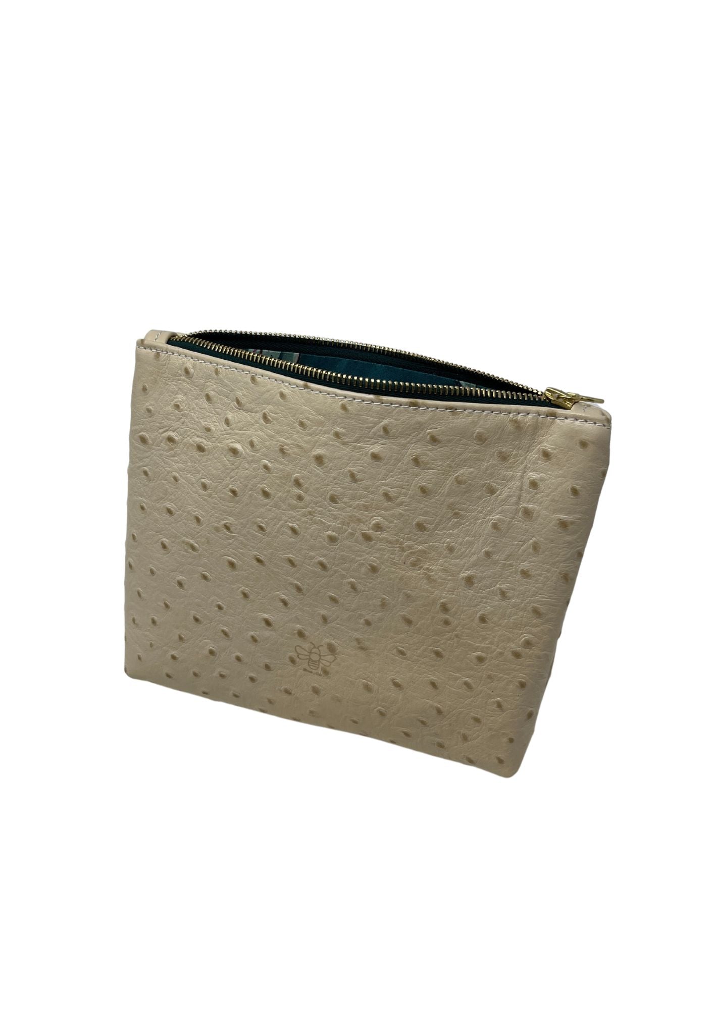 RESERVED FOR ALYSSA: Mini Frances in Cream Ostrich