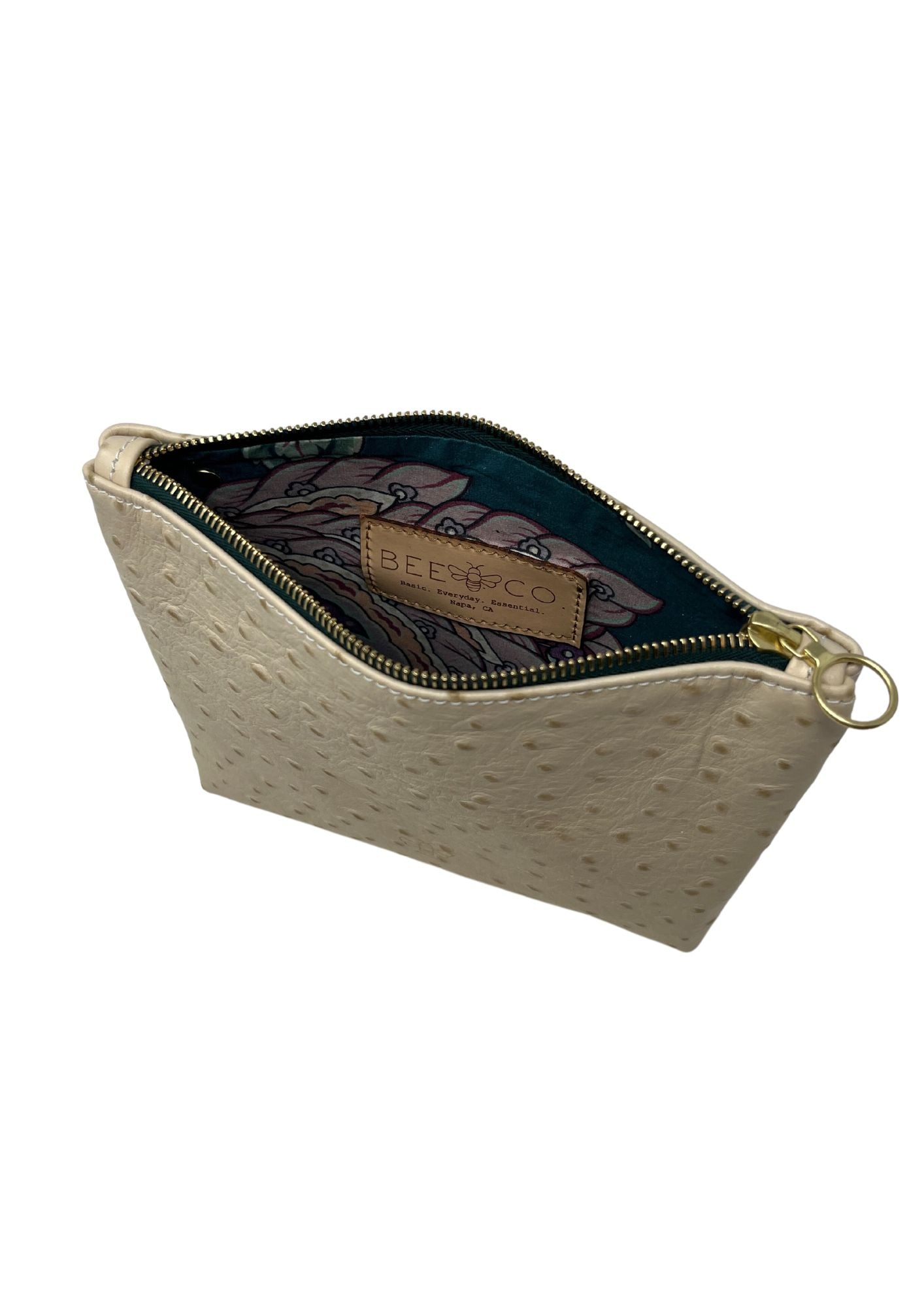 RESERVED FOR ALYSSA: Mini Frances in Cream Ostrich
