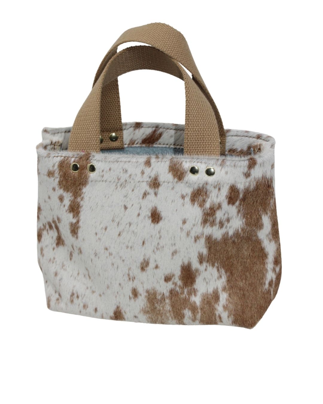 Micro Judy Tote in hair on cowhide