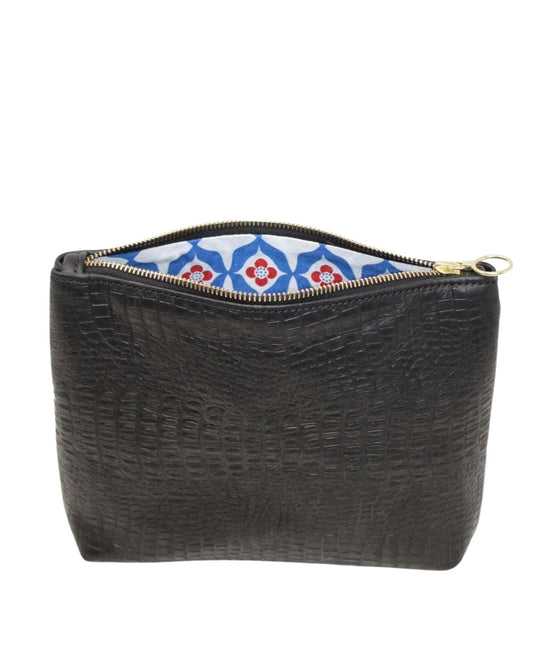 Mini Frances in black gator