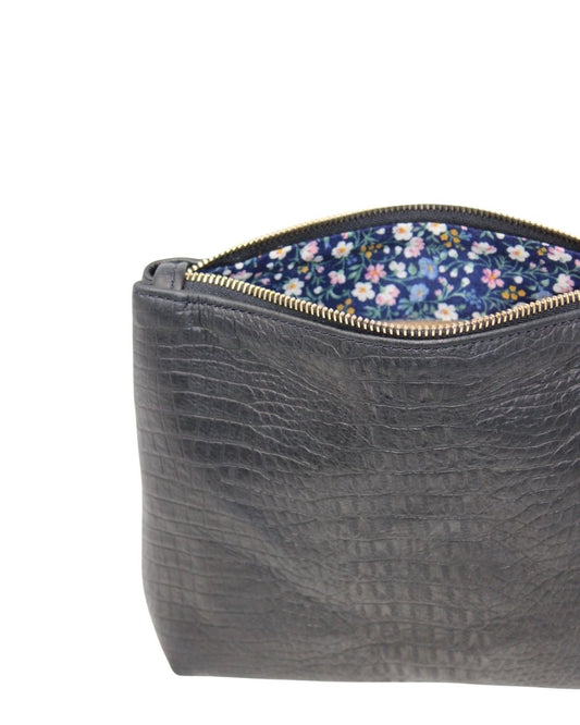 Mini Frances in black gator