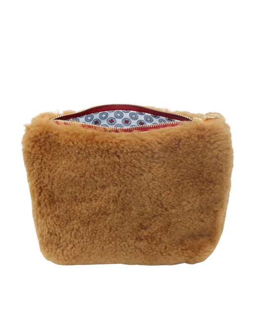 Mini Frances in fluffy shearling