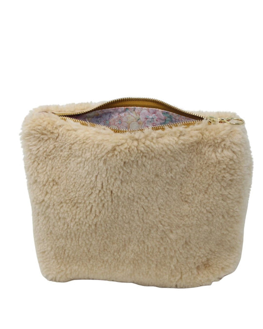 Mini Frances in fluffy shearling