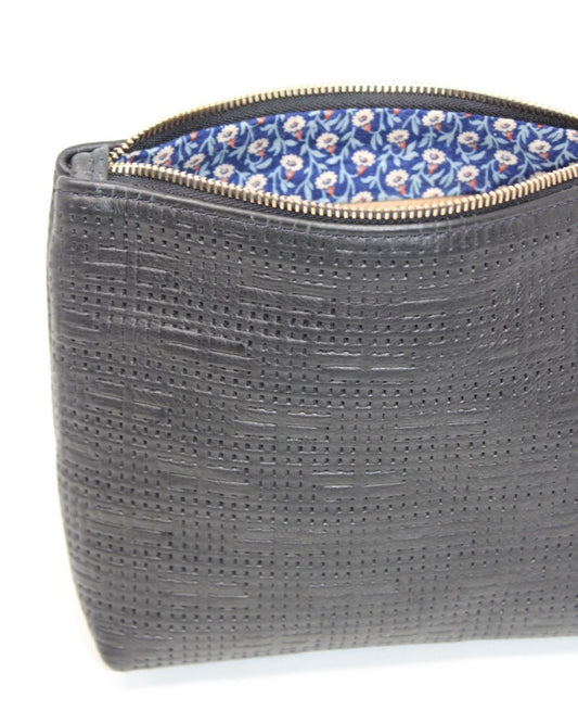 Mini Frances in Woven Black