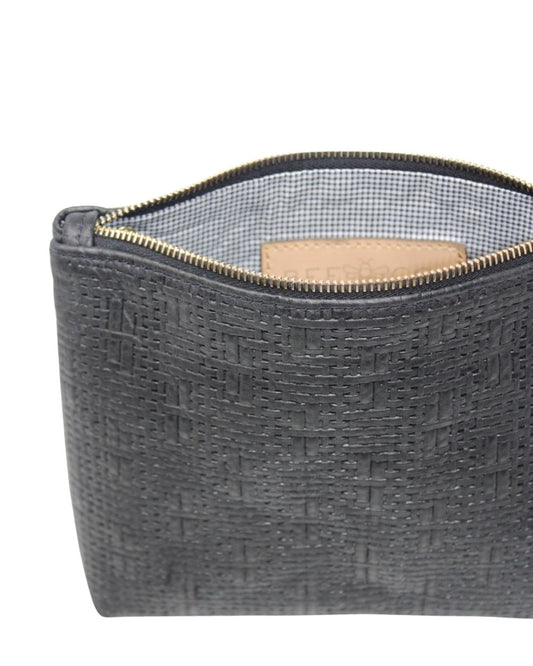 Mini Frances in Woven Black