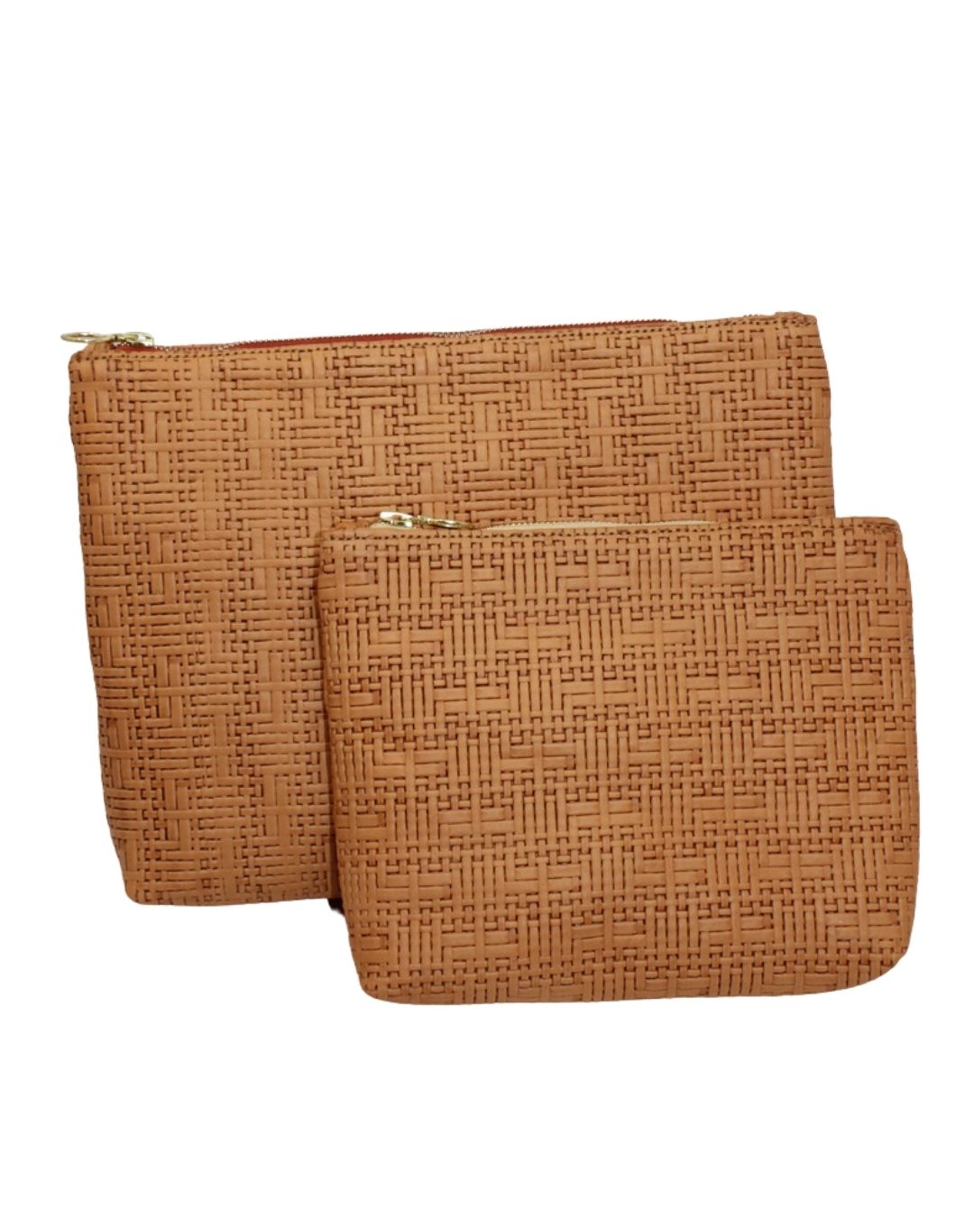 Frances in woven tan