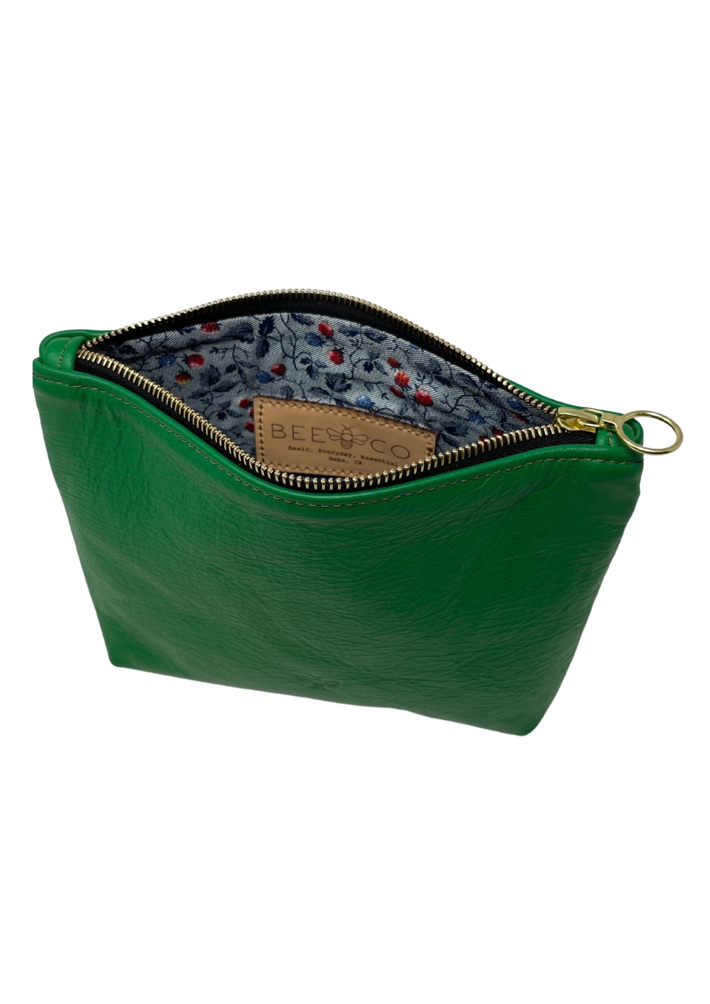 Mini Frances in Italian Green leather