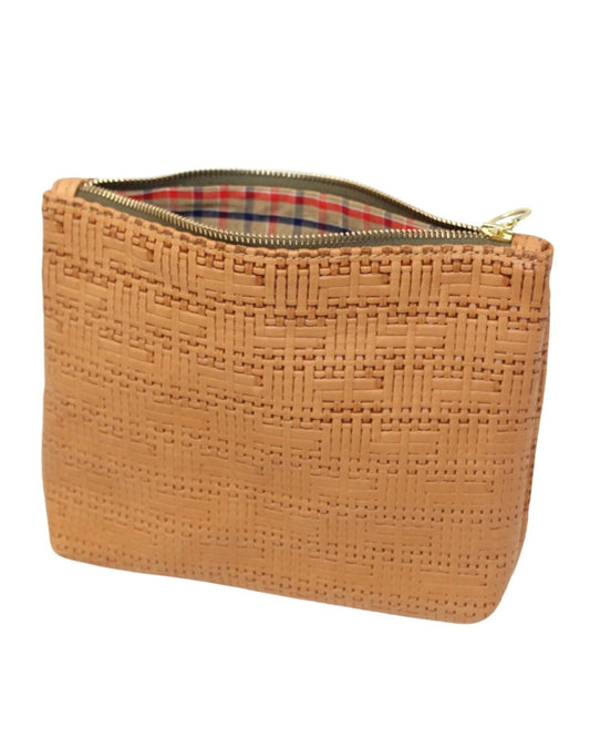 Mini Frances in Woven Tan