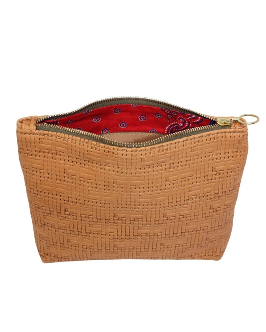 Mini Frances in Woven Tan