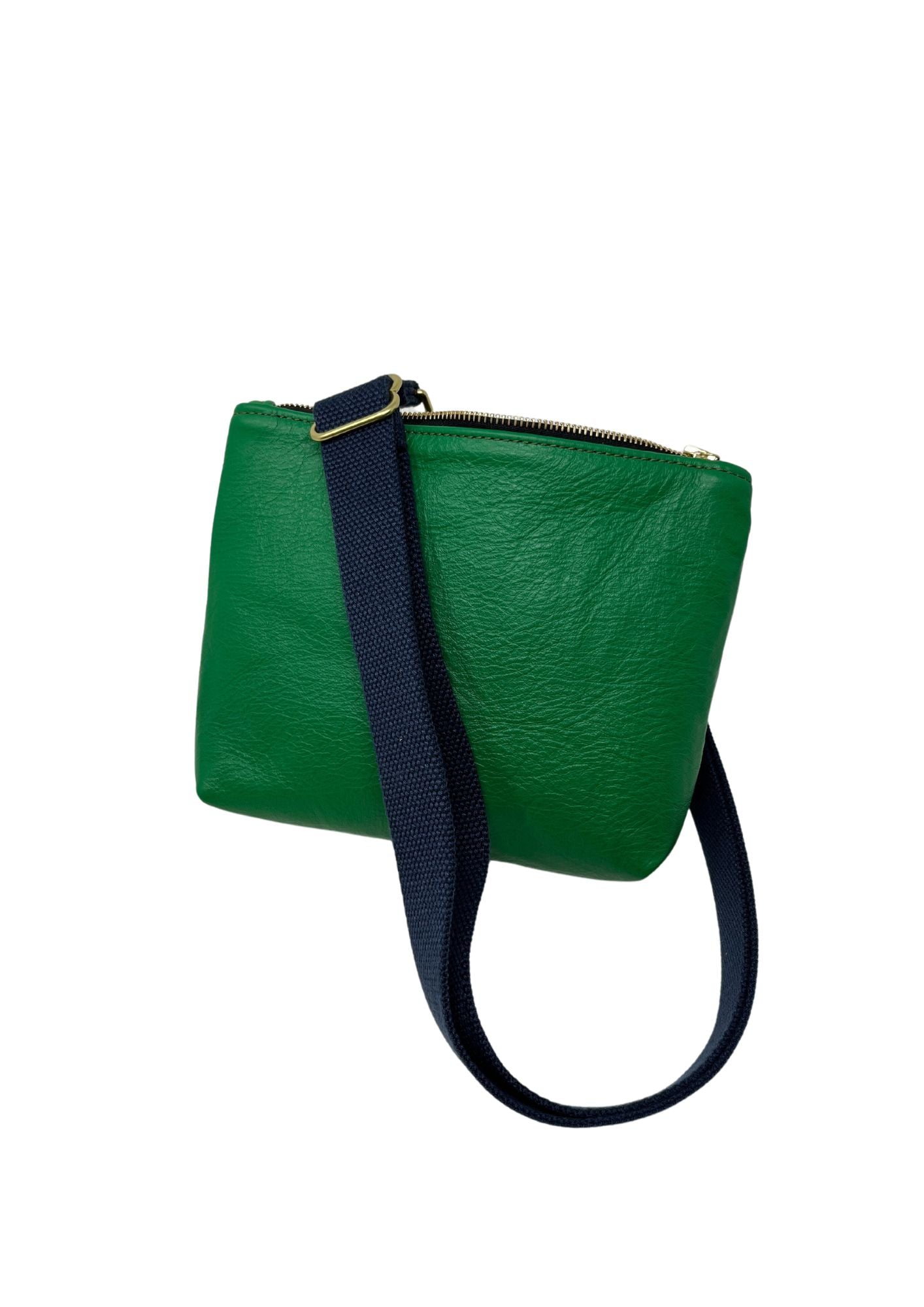 Mini Frances in Italian Green leather
