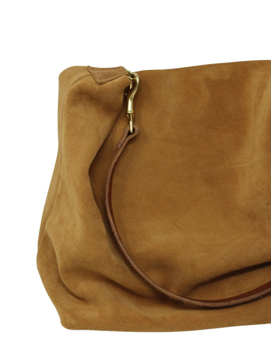 MNM Bucket Bag in Suede
