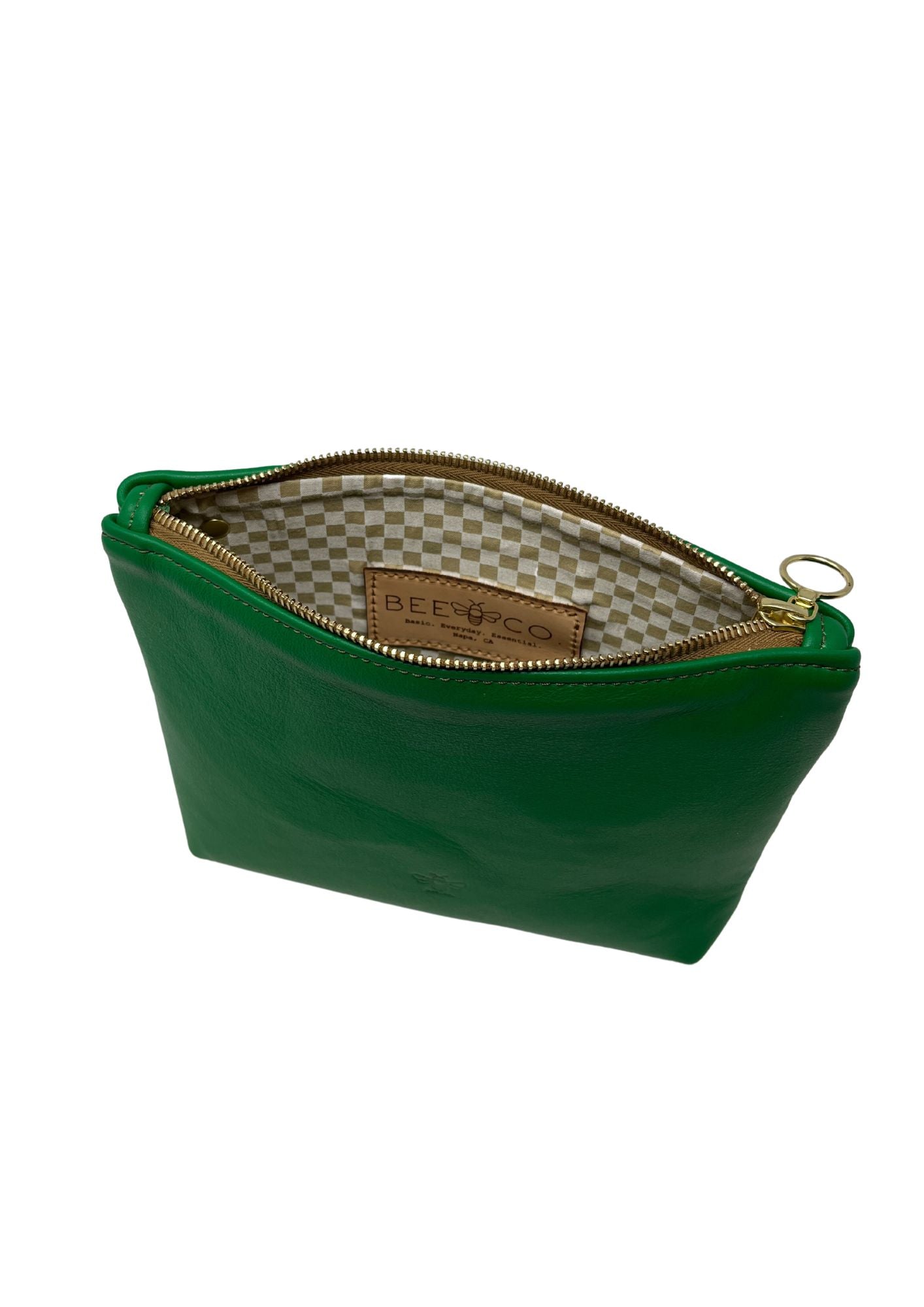 Mini Frances in Italian Green leather