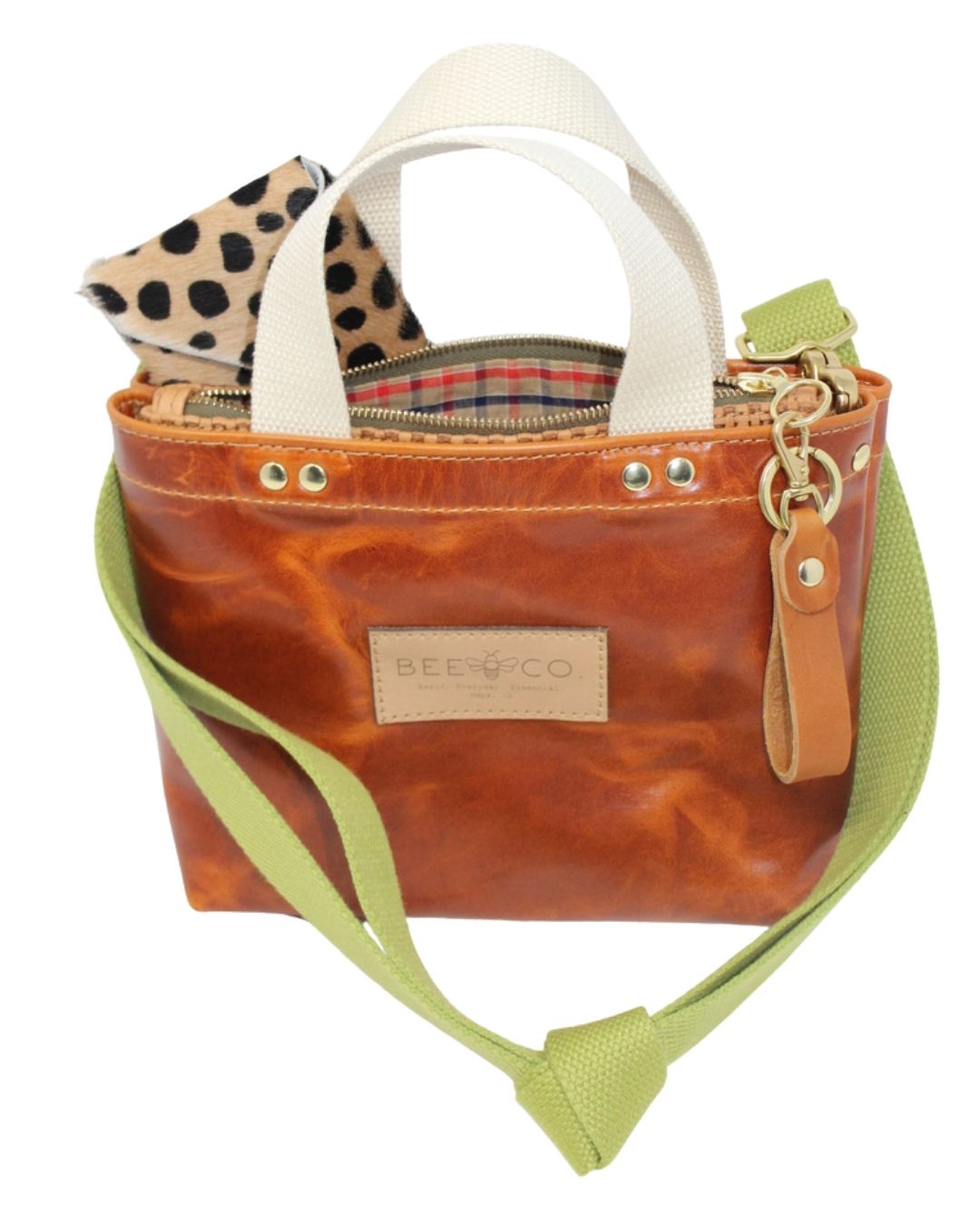 Micro Judy Tote in Cinnamon