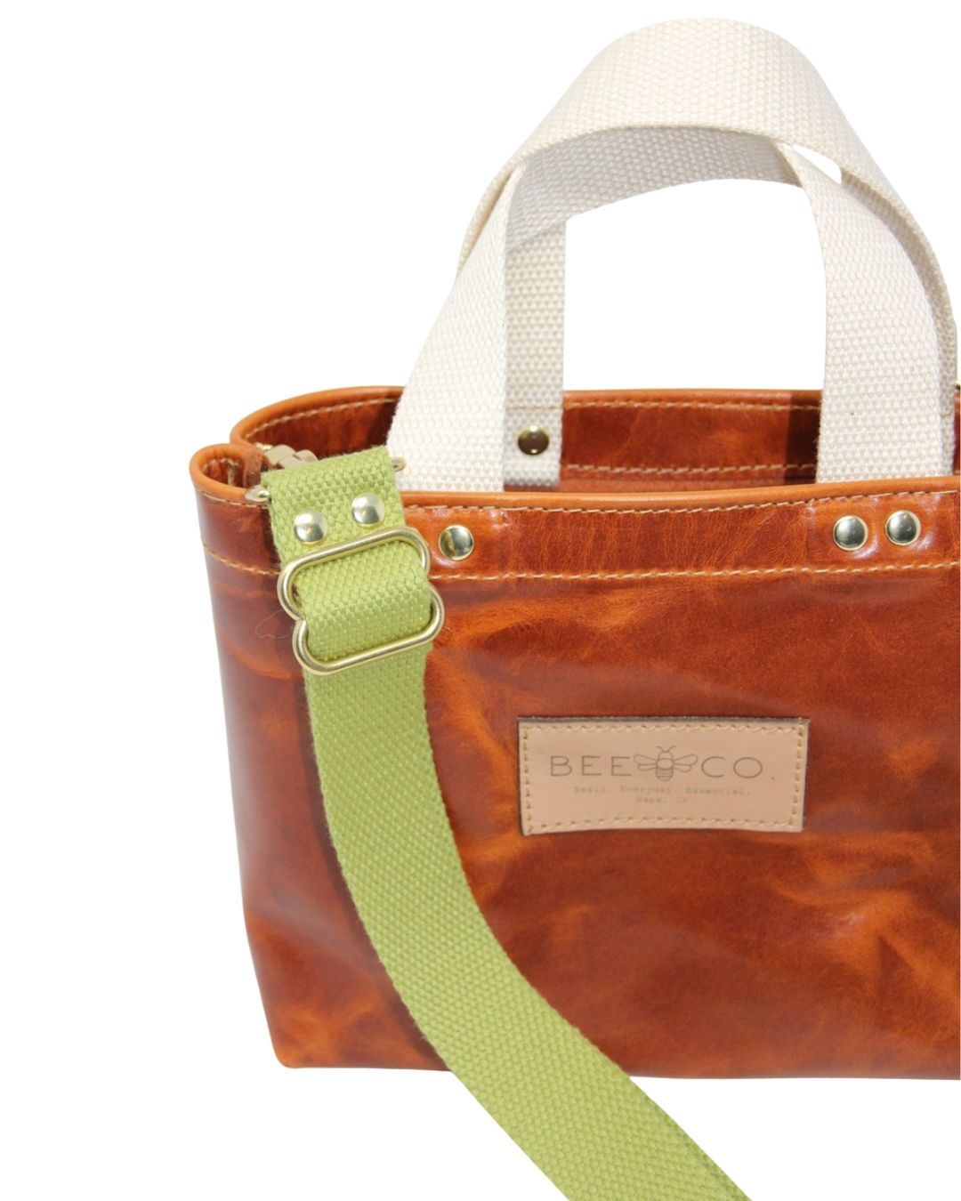 Micro Judy Tote in Cinnamon