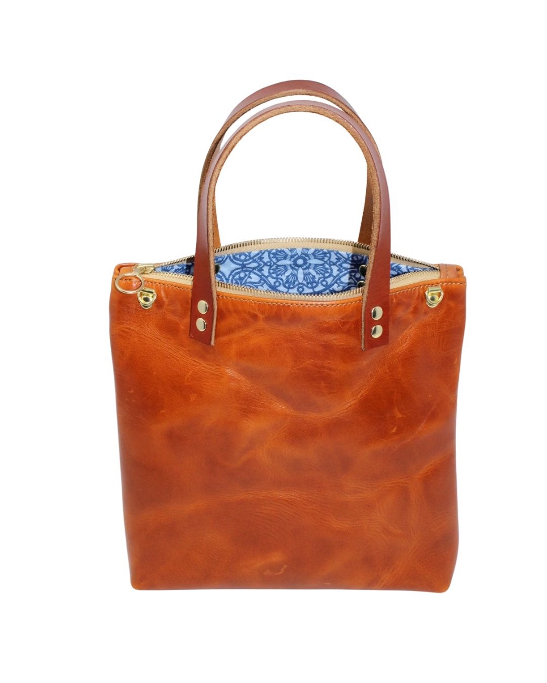Adell Handbag in cinnamon leather