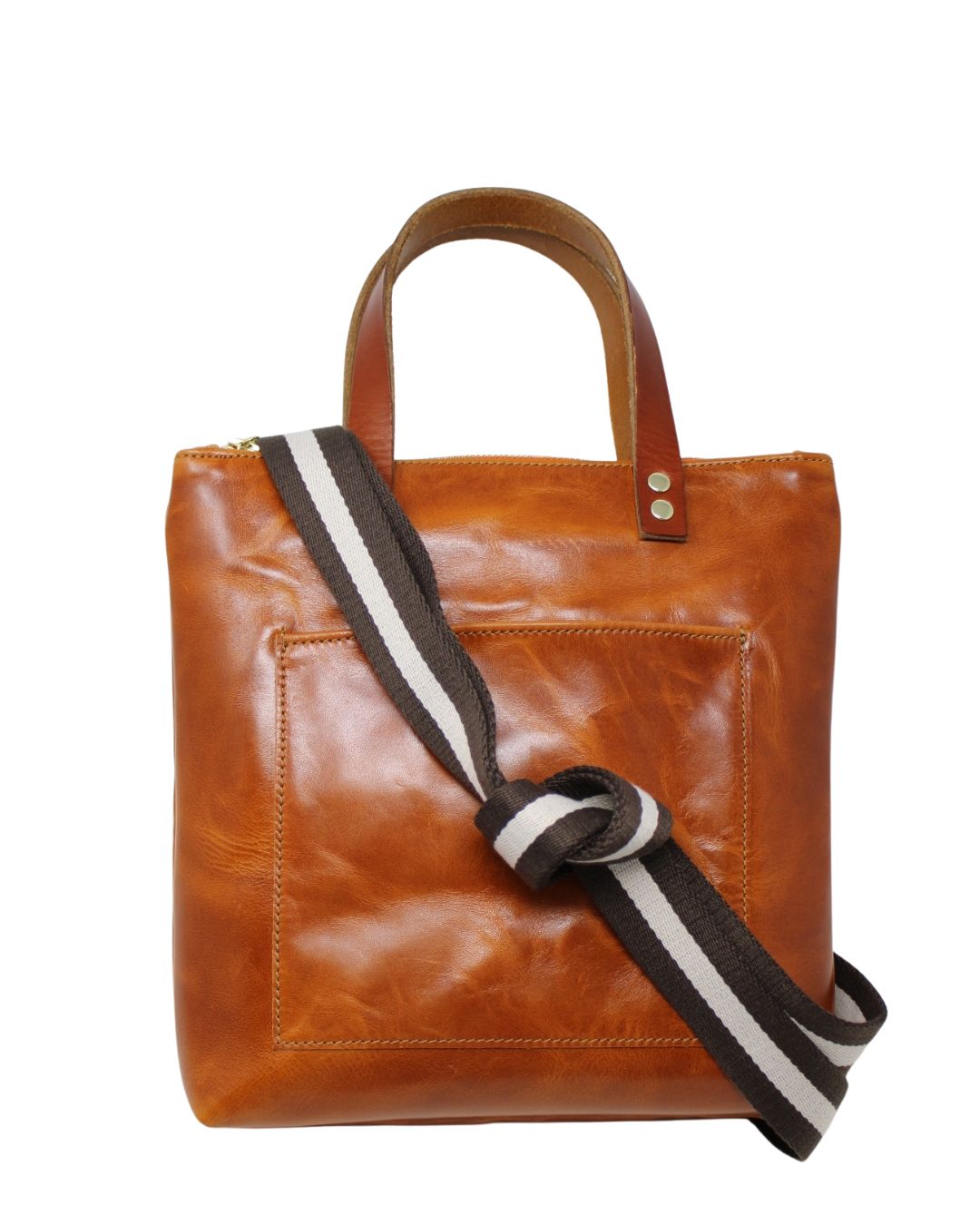 Adell Handbag in cinnamon leather