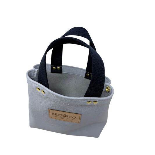 Micro Judy Tote in light blue