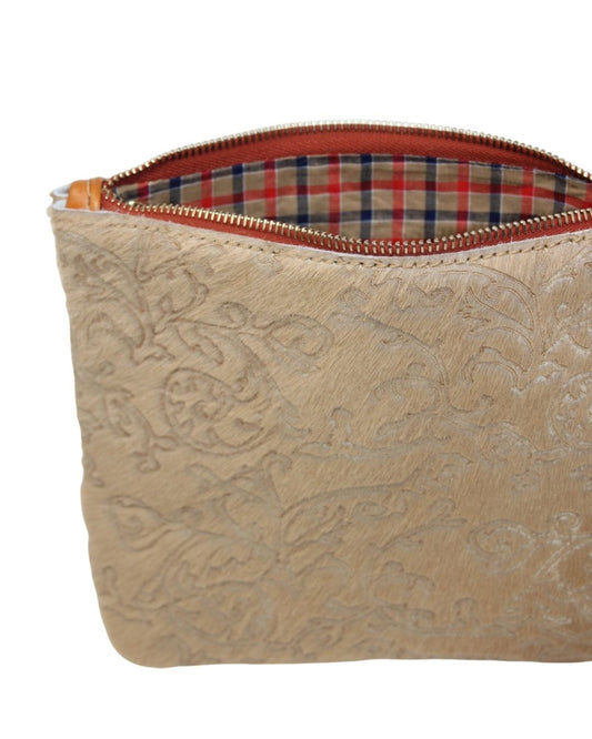 Mini Frances in Embossed Cowhide