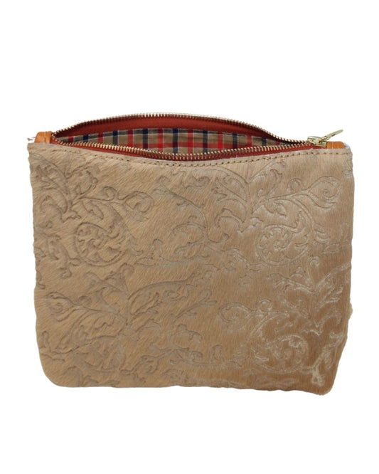 Mini Frances in Embossed Cowhide