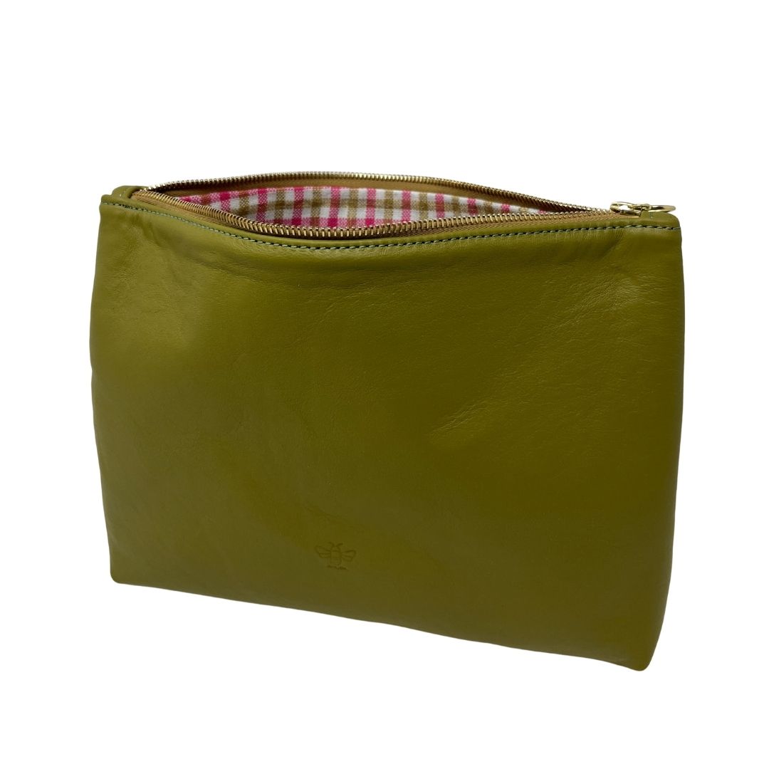 Frances Bag in avocado leather