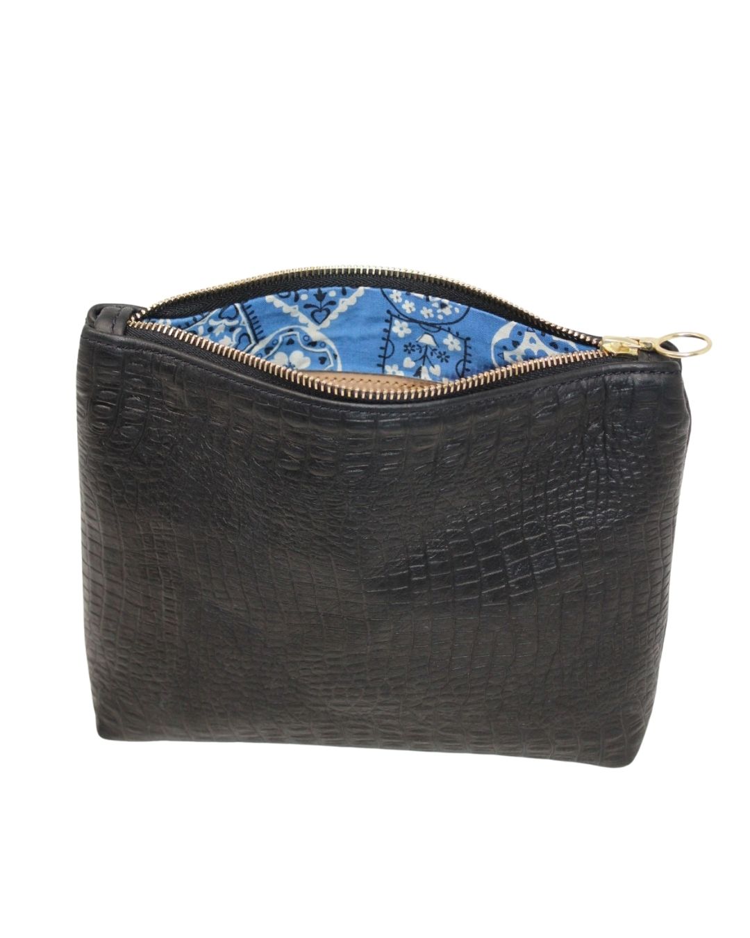 Mini Frances in black gator