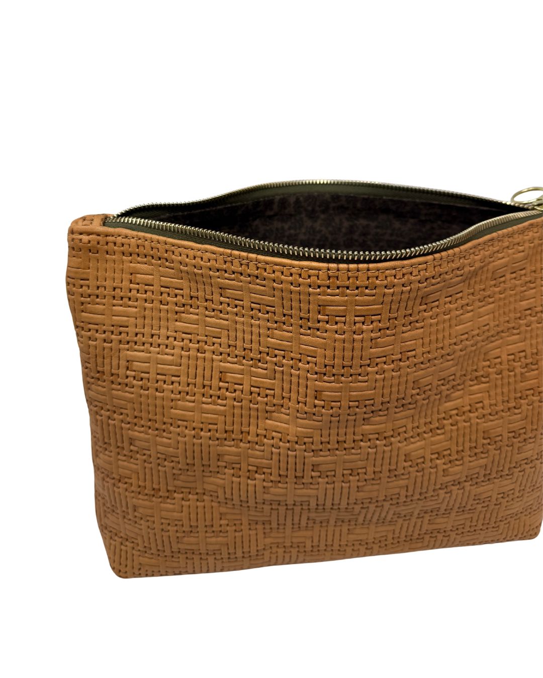 Frances in woven tan
