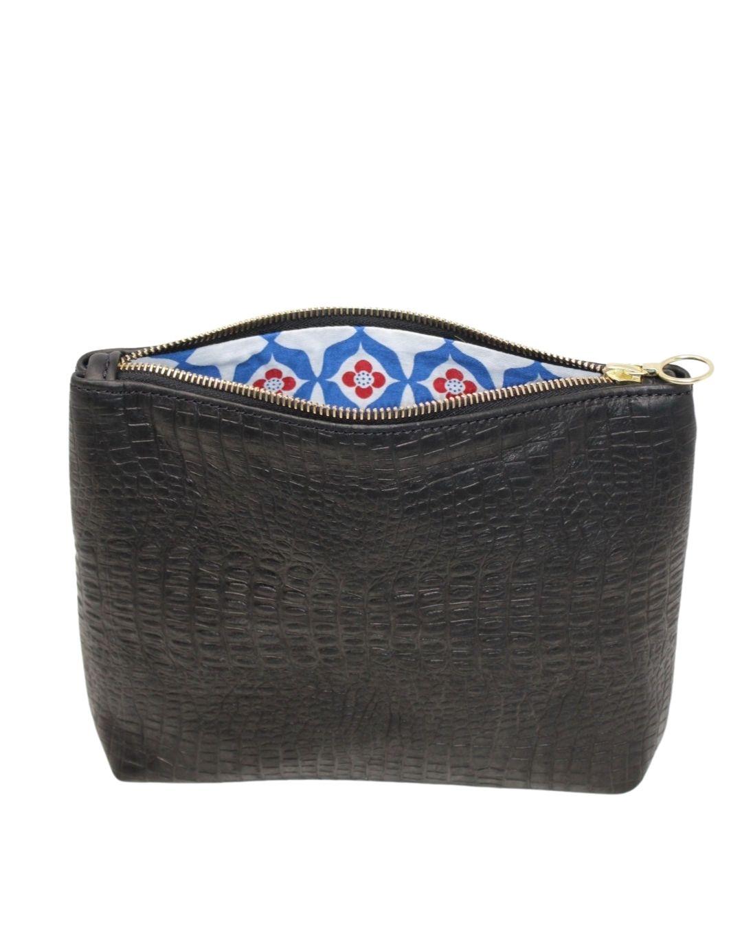 Mini Frances in black gator