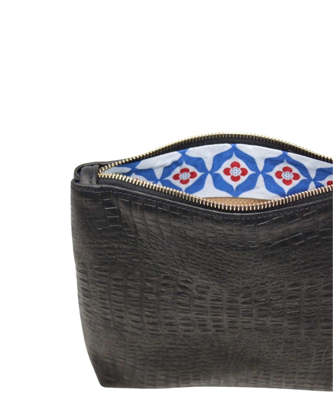 Mini Frances in black gator