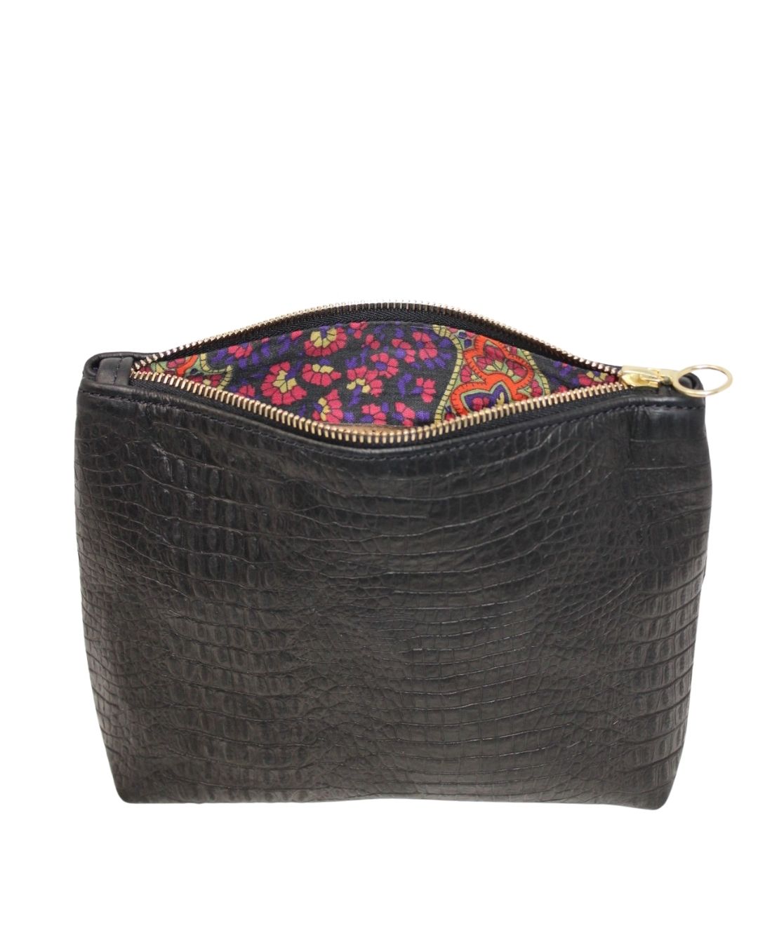 Mini Frances in black gator