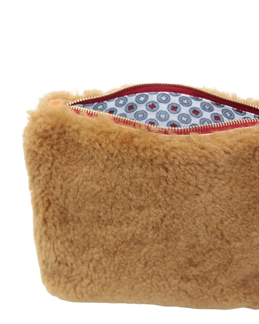 Mini Frances in fluffy shearling
