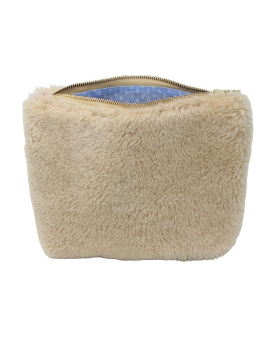 Mini Frances in fluffy shearling