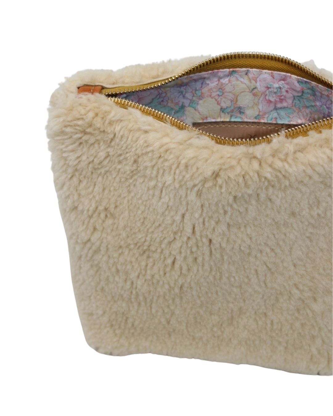 Mini Frances in fluffy shearling