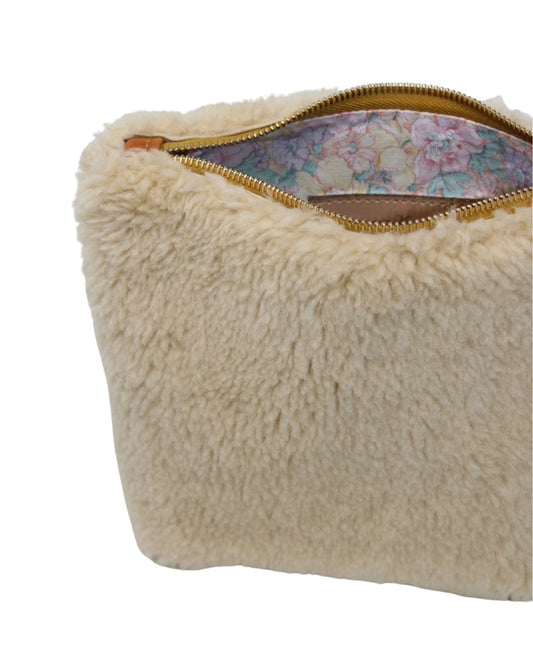 Mini Frances in fluffy shearling