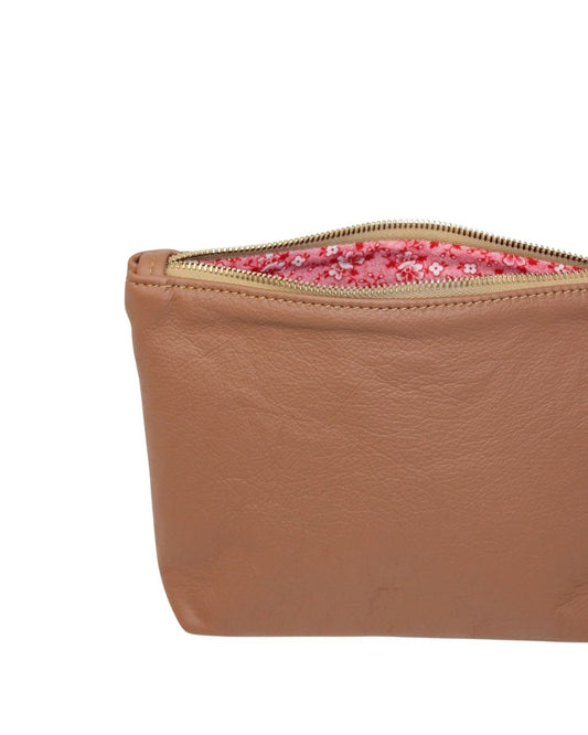 Mini Frances in caramel leather