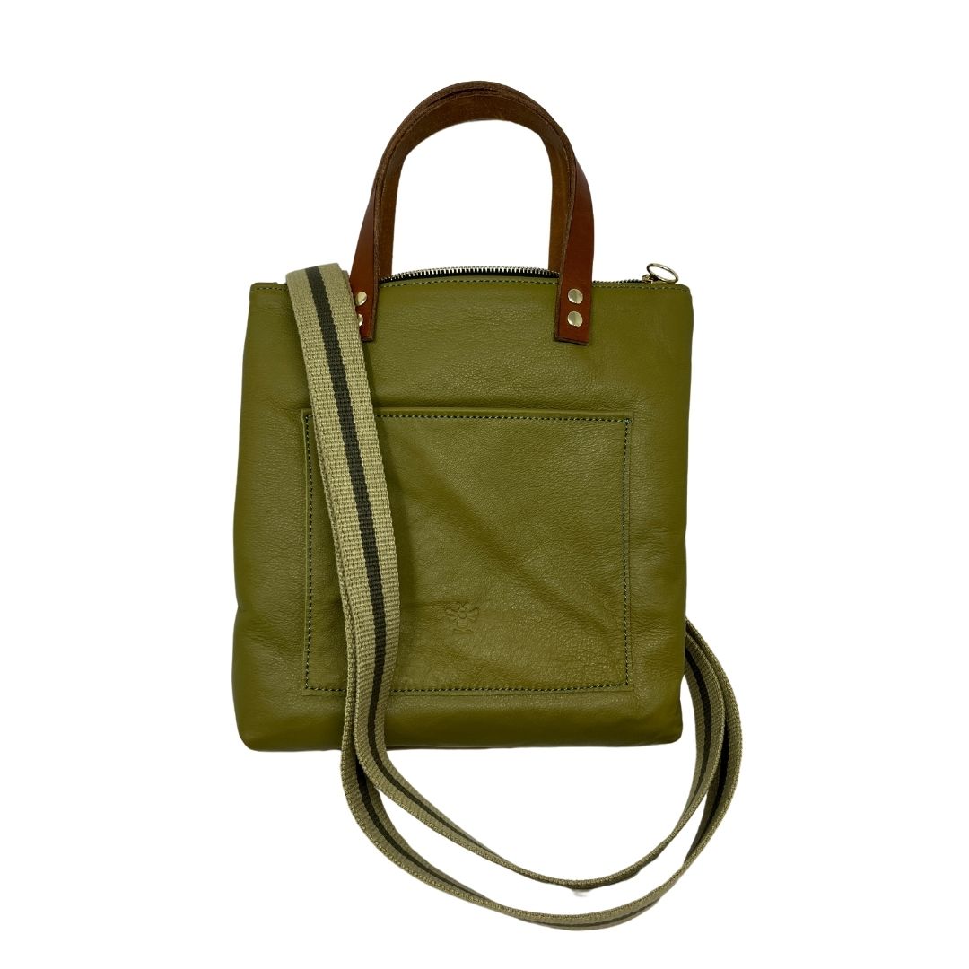 Adell Handbag in avocado leather