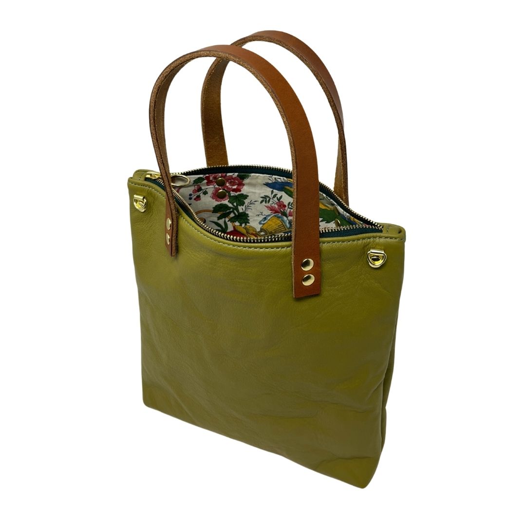 Adell Handbag in avocado leather