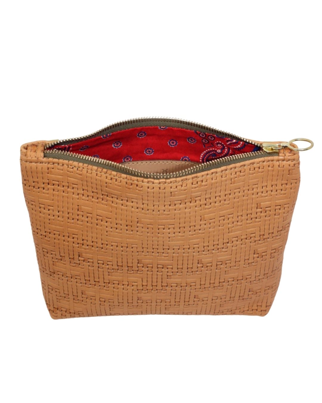 Mini Frances in Woven Tan