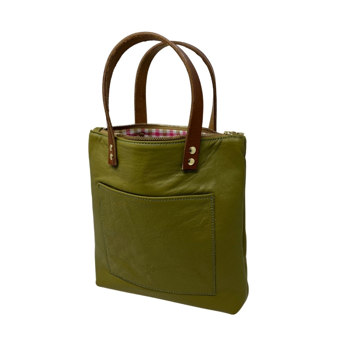 Adell Handbag in avocado leather