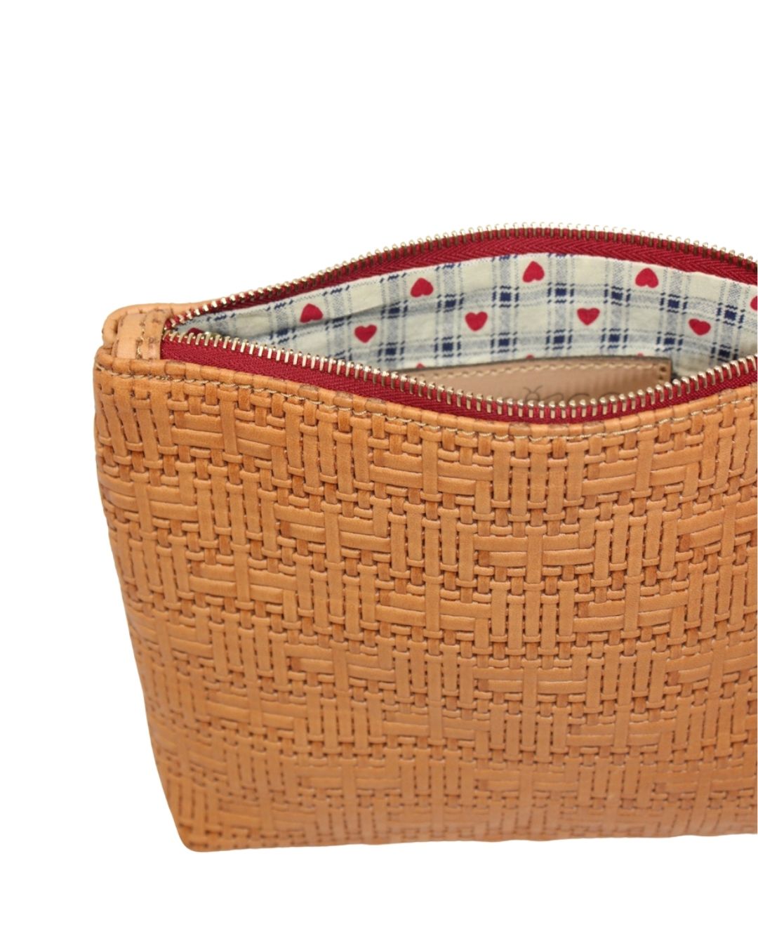 Mini Frances in Woven Tan
