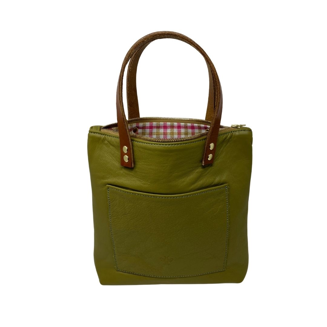 Adell Handbag in avocado leather