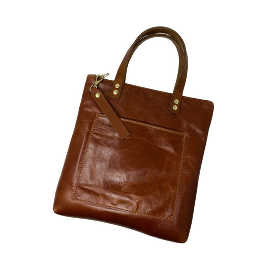 Adell Handbag in cinnamon leather